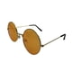 thumbnail image 3 of Jumpingount Gafas de sol, gafas de sol Retro portátiles creativas, fiesta de baile multifuncional, estilo novedoso de moda para mujer Cuidado de ojos Dorado, Naranja, 3 of 6