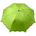 thumbnail image 2 of Sunsunrise Waterproof Portable Folding Rain Sunlight Umbrella Travel Anti-UV Summer Parasol, 2 of 8