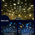 thumbnail image 2 of UFO Night Light Projector Small Universe Projector Fairy Star Projection Light Baby Sleeping Light Battery Powered with Changeable Modes and Colors for Bedroom Home Gift, 2 of 6