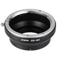 thumbnail image 1 of Andoer EOS-M4/3 adaptador Anillo montura para Canon EOS lente para Panasonic Olympus Micro cámara con montura M4/3 cuerpo Andoer Adaptador de lente, 1 of 7