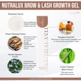 thumbnail image 3 of Sérum para el crecimiento de pestañas y cejas NutraLash de Nutralux, 3 of 9