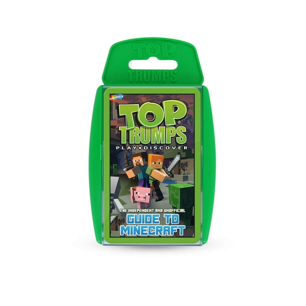 Juego de cartas Top Trumps Minecraft Family Kids 6+ Years