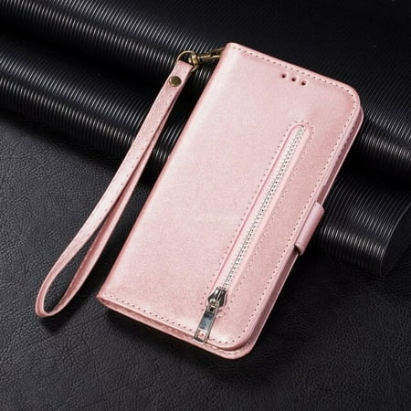 QWZNDZGR Zipper PU leather Wallet Phone Case For Huawei P30 P40 P20 P smart Mate 10 20 Pro Lite Y6 Y7 2019 Funda Cover Case