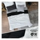 thumbnail image 2 of Edredón Ligero Real Textil + 1 Funda de Almohada, Juego de Colcha Individual, Color Negro/Blanco, 2 of 7