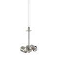 thumbnail image 3 of Aspen Creative 72019 Two-Light Hanging Pendant Ceiling Light with Transitional Hardback Fabric Lamp Shade, Butter Creme, 15" width, 3 of 3