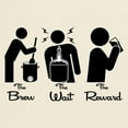 thumbnail image 3 of CafePress - The Steps Of Homebrewing T Shirt - Men's Classic Graphic T-Shirt, 3 of 4