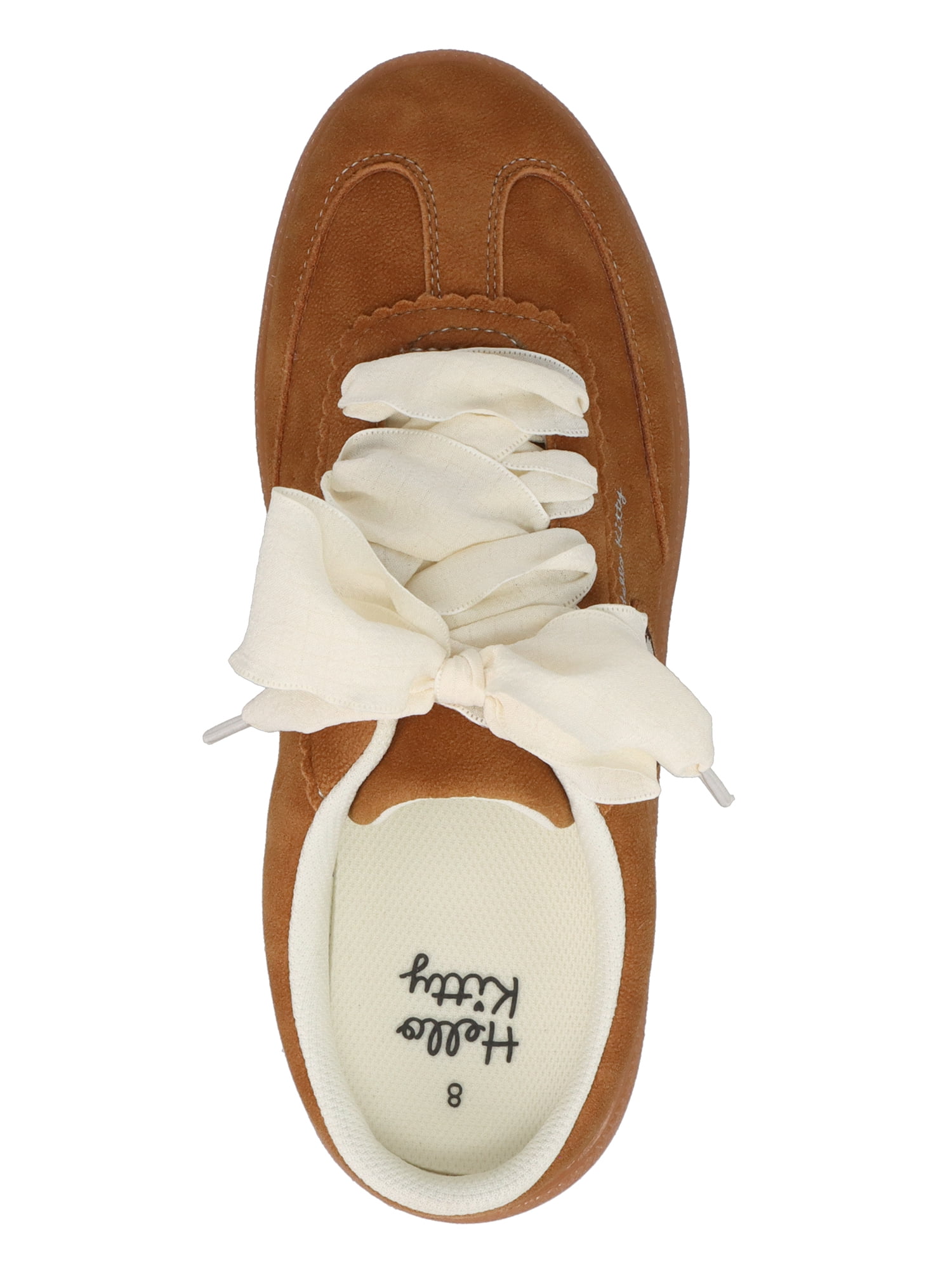 Hello Kitty® Women's cognac brown mule backless sneakers