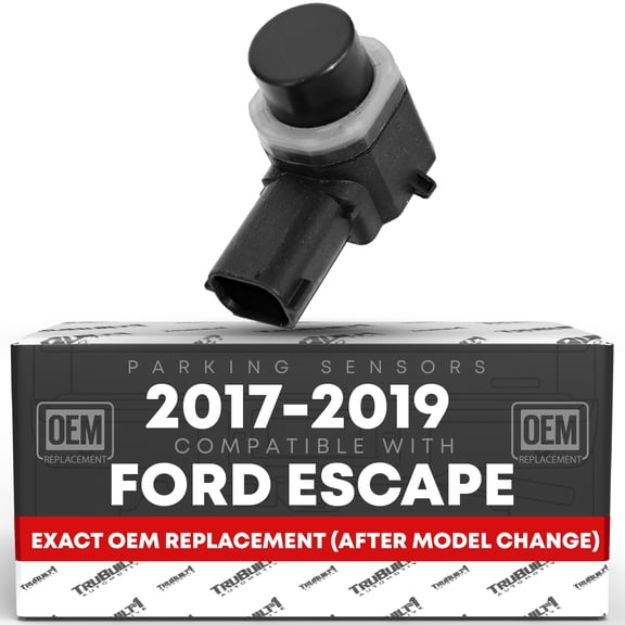 Car Parking Sensors - Compatible with 2017-2019 Ford Escape - Front or Rear Bumper Parking Aid Sensor, Backup Reverse Parking Assist Kit - OEM EM2Z15K859C, 684-106, FO1078101