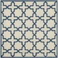 thumbnail image 6 of SAFAVIEH Cambridge Liz Geometric Wool Runner Rug, Ivory/Navy, 2'6" x 8', 6 of 10