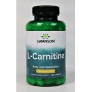 Swanson L-Carnitine Tablets, 500 mg, 100 Count