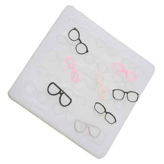 Personalized Eyeglass Frames Craft Silicone Mould Soft Clay Doll Face Resin Mold