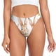 thumbnail image 1 of Fotbe Happy Easter Tanga Sin Costuras para Mujer con Estampado – Panties Invisibles, Transpirables y Cómodos para Uso Diario-X-Small, 1 of 6