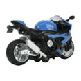 thumbnail image 4 of Kids Motorcycle Toy, Pull Back Alloy Motorcycle Model Toy Develop Coordination  For Collection Green,Blue,White, 4 of 8