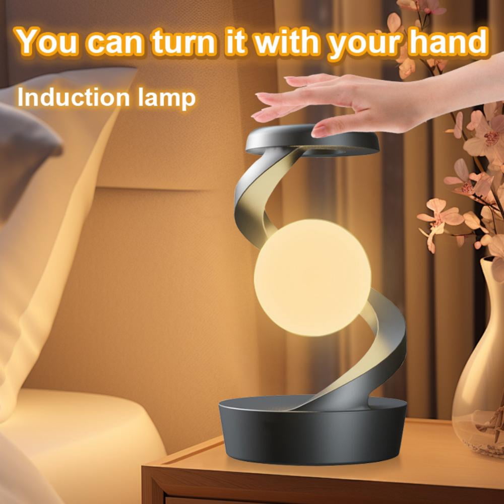 Hnjugfe Levitating LED Night Light, Color Changing, Floating Decor