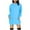 Sky Blue, variant on Puliio Womens Dresses Solid Color Long Sleeve Hoodie Dress With Pocket Fashion Casual Comfort Dresses