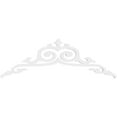 thumbnail image 2 of Ekena Millwork 48"W x 16"H x 1"P (8/12) Pitch Baile Architectural Grade PVC Gable Pediment, 2 of 5