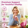 thumbnail image 6 of Hydrolyzed Bovine Collagen Proteins Type I & III - Grass Fed, Pasture Raised Bovine Peptides - Keto & Paleo, Gluten Free - Unflavored Powder (10 oz) - From Healthy Living Proteins, 6 of 7