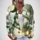 thumbnail image 1 of Chaqueta y abrigo informal de manga larga sin capucha para mujer, cárdigan de punto con estampado navideño informal, chaqueta abotonada, abrigo, blusa de poliéster para mujer, 1 of 5