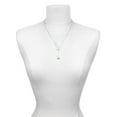 thumbnail image 3 of Delight Jewelry Silvertone Mini Hummingbird Silver tone Elegant Infinity Lariat Necklace, 3 of 4