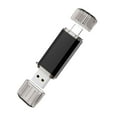 thumbnail image 3 of TOPESEL 2 Pack USB C Flash Drive 32GB 2 in 1 USB 3.0 & USB Type C Thumb Drive Black, 3 of 8