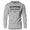 Sport Grey, variant on GYMISH Recovering Couch Potato Lightweight Long Sleeve Hooded T-Shirt for Men – Funny Workout Hoodie, Athletic Fitness Shirt for Men