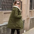 thumbnail image 4 of Chaqueta Acolchada De Felpa Para Mujer Abrigo Pike, 4 of 8