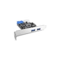 thumbnail image 3 of Tarjeta host USB 3.0 PCIe de 4 puertos Vantec UGT-PC345 con 20 pines, 3 of 3