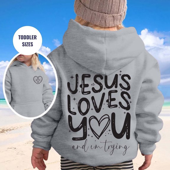 Hoodies For Girls 12-14 Boy's Letter Print Long Sleeve Casual Soft Sweatshirt Oversized Hoody Kids Cute Pullovers Top Fall Winter Clothes For Girls,11-12 Years