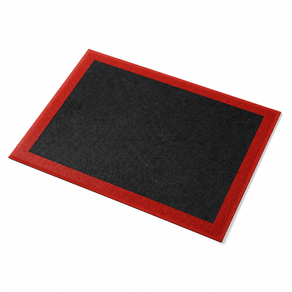 RAIRSKY Silicone Baking Mat,10.6"*12.6" Silpat Baking Mat, Pastry Mat,Black1