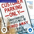thumbnail image 5 of Customer Parking Only Sign,, 5 of 5