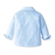thumbnail image 4 of Conjunto de ropa para niños, camiseta de manga larga de algodón puro con pantalones, traje de caballero, boutique, nuevo estilo, 2023, 4 of 4