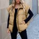 thumbnail image 4 of Sudadera con capucha y manga larga para mujer, con cuello de cremallera y abrigo, 4 of 9