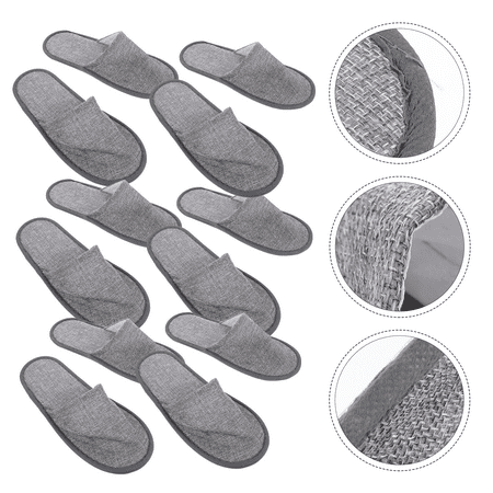 

20Pcs Hotel Disposable Slippers Non-skid Slippers Home Summer Slippers
