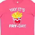 thumbnail image 4 of Inktastic Yay Its Fry Day with Cute French Fries Youth T-Shirt, 4 of 5