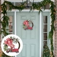thumbnail image 2 of Harpi Christmas Wreaths for Front Door, Winter Decor Christmas Bell Wreath, Garden, Courtyard, Wall Decoration, Display Window, Door, Prop, Wreath, 2 of 9