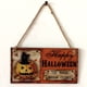 thumbnail image 2 of Xihbxyly Letrero de Amistad de Halloween, Colgante Decorativo de Madera, Impresión de Alta Precisión En Colores Brillantes, Ideal para Colgar En Interiores y Exteriores, Regalo de Temporada para Pare, 2 of 3