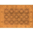 thumbnail image 1 of Ahgly Company Indoor Rectangle Oriental Orange Traditional Area Rugs, 3' x 5', 1 of 4