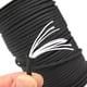 thumbnail image 4 of 100m Supervivencia Paracord 4mm 9 Strand 550 Rescate Paracaídas Cuerda Cuerda Negro Hugtrwg Para estrenar, 4 of 5