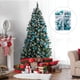 thumbnail image 5 of Adornos navideños, 30 adornos para árboles de Navidad de 3 cm, adornos de bolas de Navidad colgantes irrompibles, regalos de decoración de bodas para fiestas familiares (verde) Fason WLJ-2292, 5 of 5