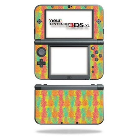 MightySkins NI3DSXL2-Spring Pines Skin Decal Wrap for New Nintendo 3DS XL 2015 - Spring Pines Each Nintendo 3DS XL (2015) kit is printed with super-high resolution graphics with a ultra finish. All skins are protected with MightyShield. This laminate protects from scratching  fading  peeling and most importantly leaves no sticky mess. Our patented advanced air-release vinyl a perfect installation everytime. When you are ready to change your skin removal is a snap  no sticky mess or gooey residue for over 4 years. You can t go wrong with a MightySkin. Features Nintendo 3DS XL (2015) decal skin Nintendo 3DS XL (2015) case Nintendo 3DS XL (2015) skin Nintendo 3DS XL (2015) cover Nintendo 3DS XL (2015) decal This is NOT A HARD CASE. It is a vinyl skin/decal sticker and is NOT made of rubber  silicone  gel or plastic. Durable Laminate that Protects from Scratching  Fading & Peeling Will Not Scratch  fade or Peel No Sticky Mess Guaranteed Nintendo 3DS XL (2015) NOT IncludedSpecifications Design: Spring Pines Compatible Brand: Nintendo Compatible Model: 3DS XL (2015) - SKU: VSNS58011