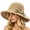 Khaki #064, variant on Womens Straw Hat, 2026 Upgraded Foldable Sun Hat for Women, BeachSun Straw Hats for Vacation Travel