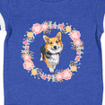 thumbnail image 4 of Inktastic Corgi Wreath for Dog Lovers Girls Baby Bodysuit, 4 of 5
