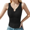 thumbnail image 2 of Women Warm Vest With Pad And Thickened Fit And Seamless Warm Underwear Vest 2x Thermal Tops for Men Long Underwear for Women Cold Weather Thermal Waist Trainer for Women Full Top Mens Thermal Wear, 2 of 5