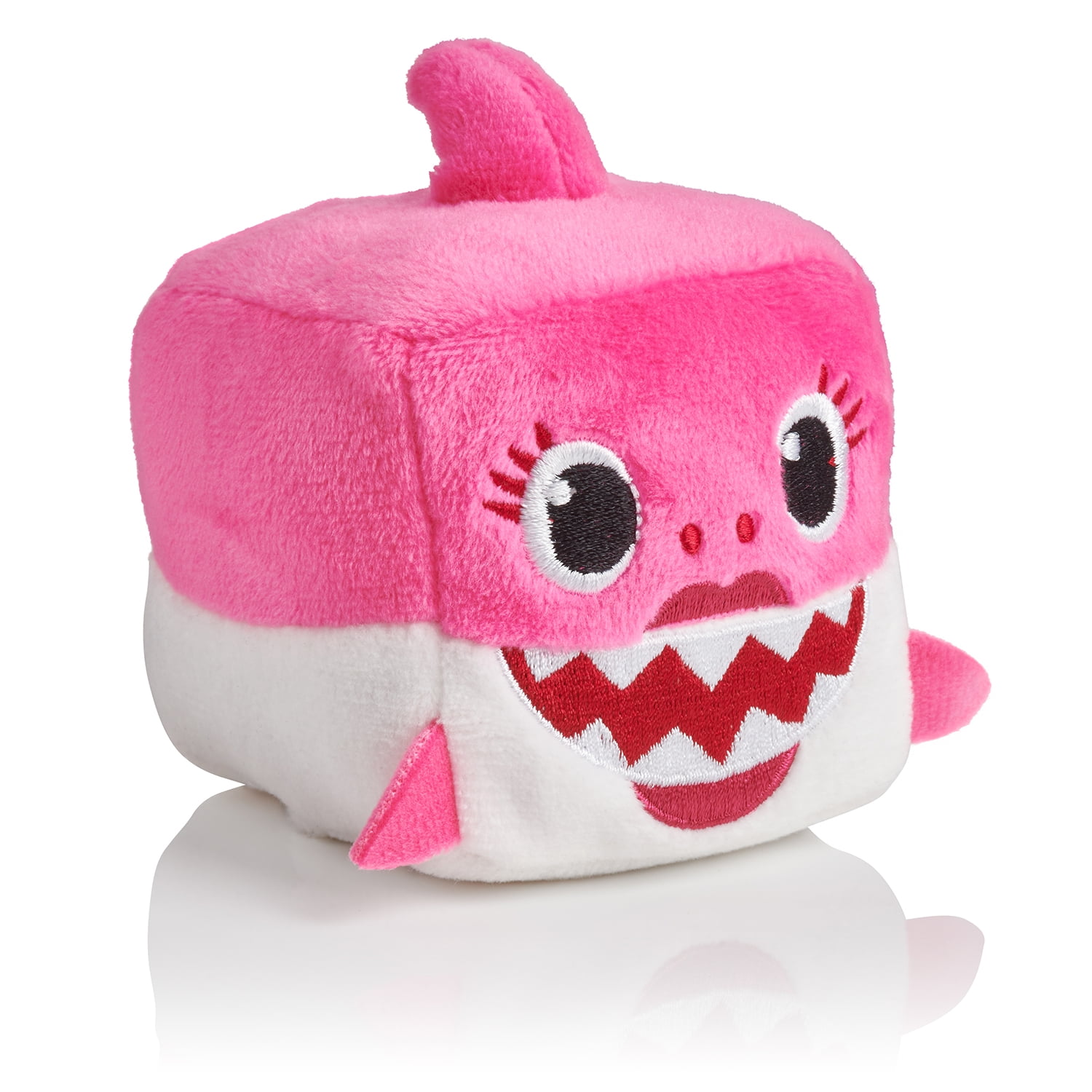 NEW Baby Shark Mommy Shark PINK Mini Plush Stuffed Beanie Animal by Pinkfong Toy