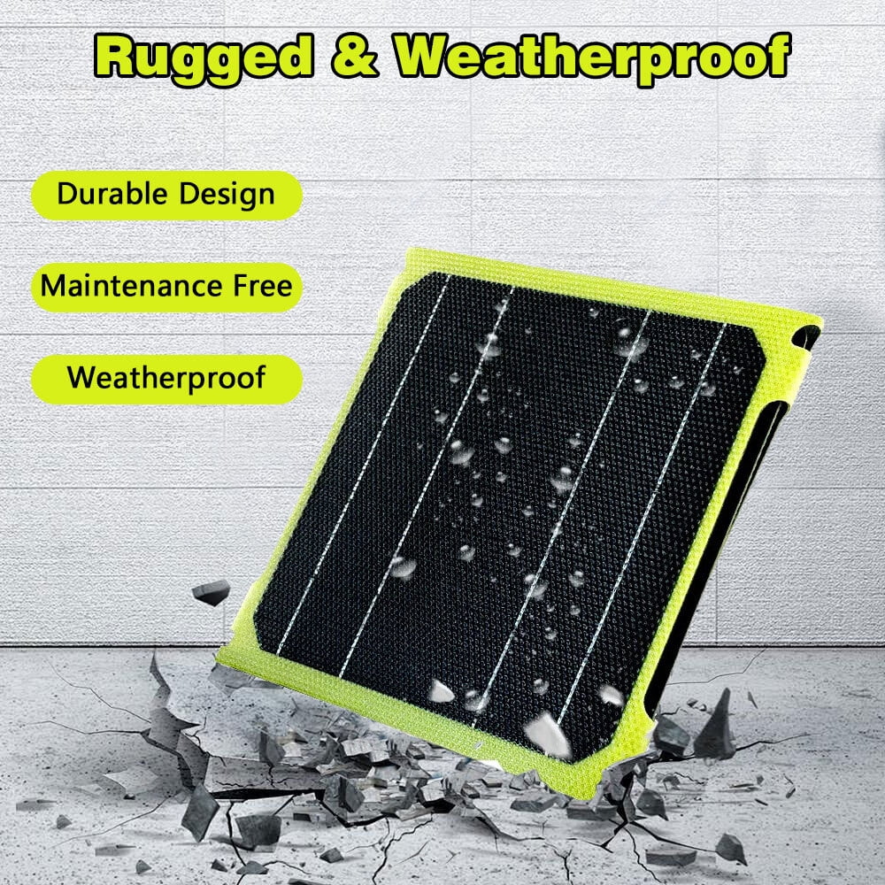 50W Portable Foldable Solar Panel,DFITO Solar Charger with USB Outputs for Phones,Ideal for Rooftops Outdoor Camping and RVs