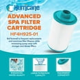 thumbnail image 2 of Hurricane Pool & Spa Filter Cartridge Replacement for PSANT20P3, 4CH-925, and FC-0126, 2 of 7
