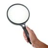 Carson SureGrip Series 5 inch 2x Magnification with 11.5x Spot Lens Handheld Magnifier