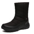 thumbnail image 1 of Botas de nieve de invierno SILENTCARE para hombre, impermeables, con forro de pelo cálido, 1 of 8