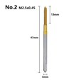 thumbnail image 1 of Extrusion Taps M2 M3 M4 M5 M6 M8 M10 M12 Fluteless Forming Machine Taps Metric Screw Thread Tap Drill Metal Threading Tools, 1 of 7