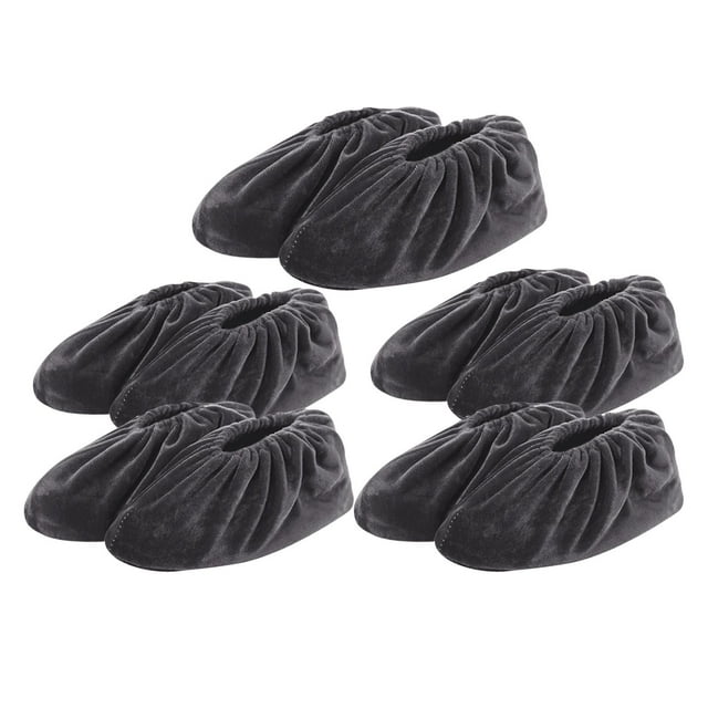 Cubrezapatos reutilizables Cola franela antideslizantes gris